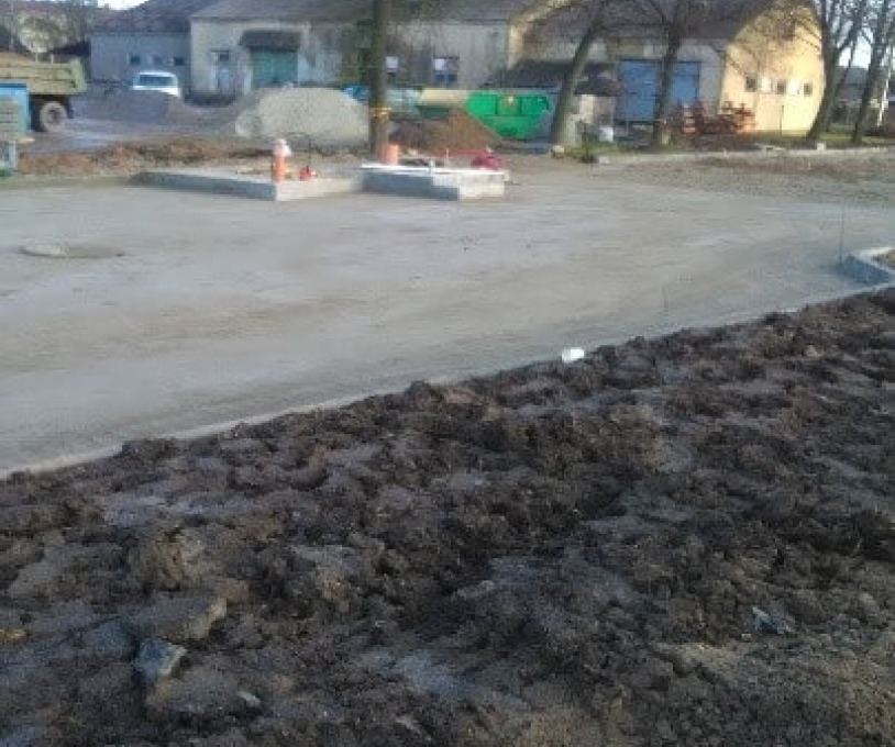 Didelių gabaritų atliekų surinkimo aikštelės,  adresu Vytauto g. 52 A, Joniškėlio m., Pasvalio rajone  įrengimo darbai